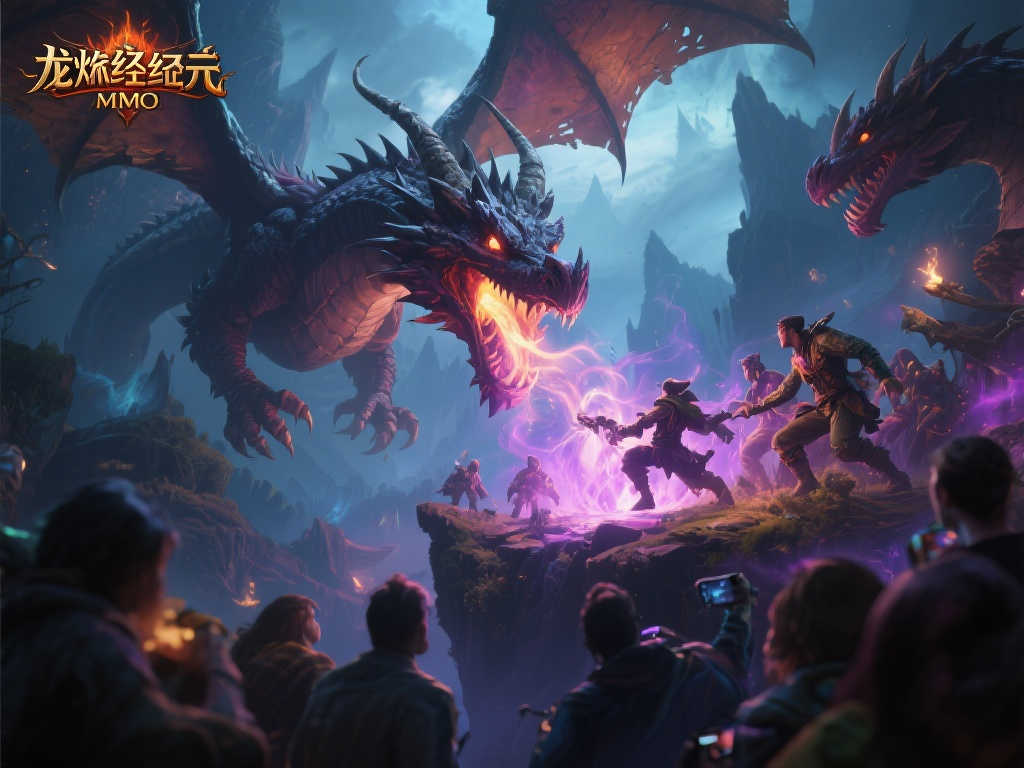 魔法大陆联手屠龙！无宣传MMO新游上线即爆火