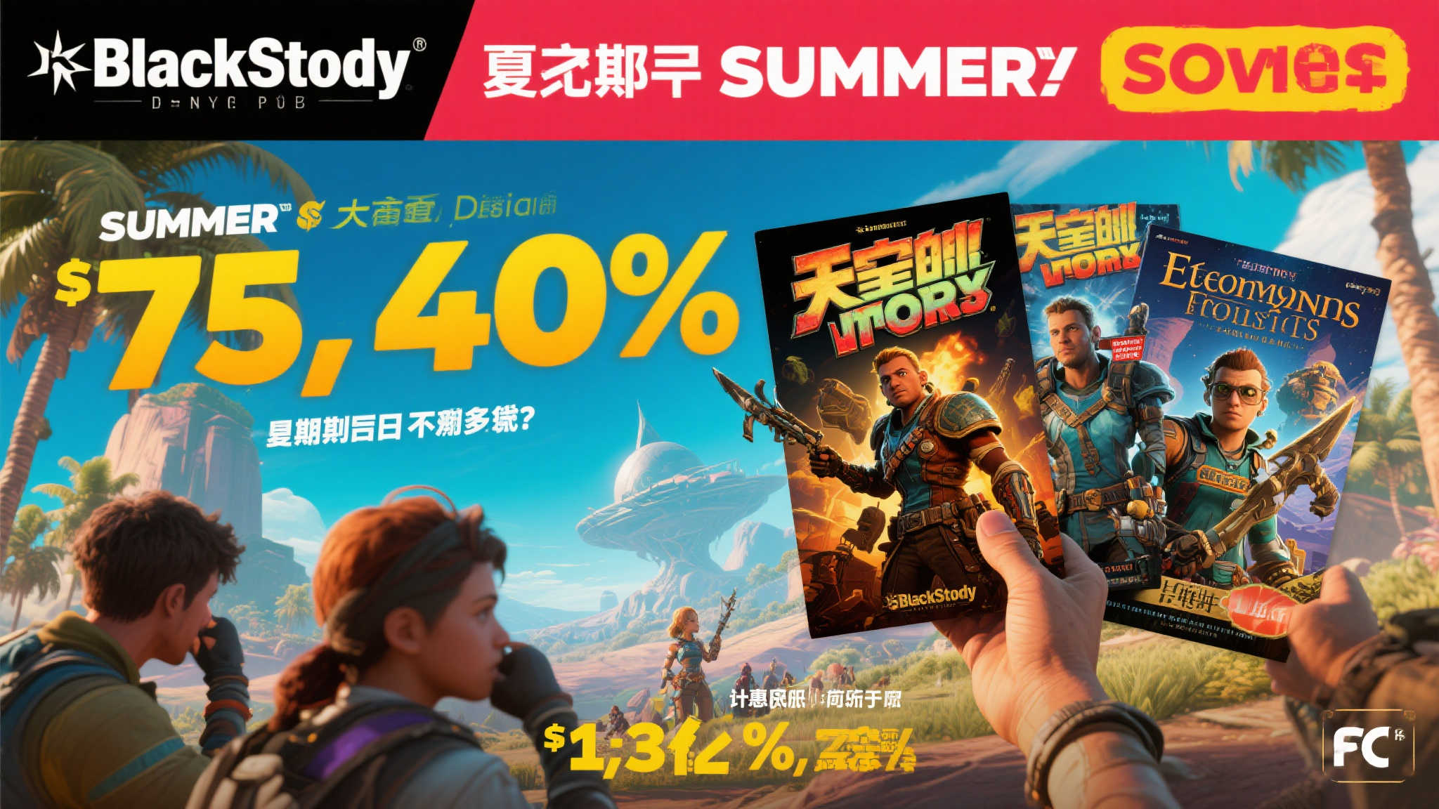 夏季促销史低价!必入黑曜石与育碧经典大作