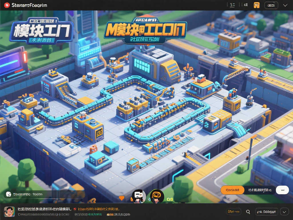 打造工业王朝:《模块工厂》Steam试玩版震撼来袭 打造工业王朝:《模块工厂》Steam试玩版震撼来袭