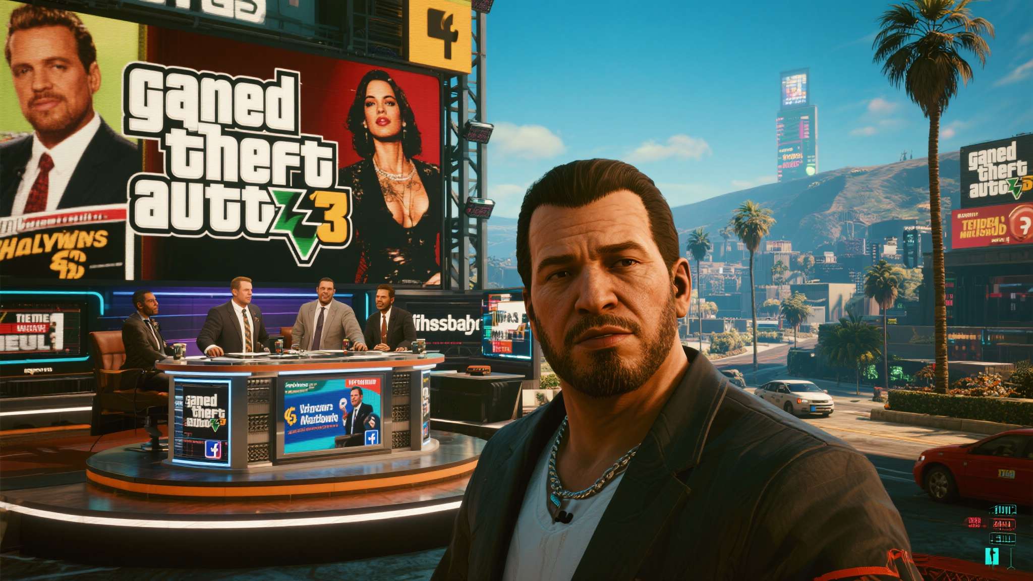 自GTA3开创开放世界犯罪游戏先河以来，这个系列始终以辛辣的社会讽刺著称。GTA